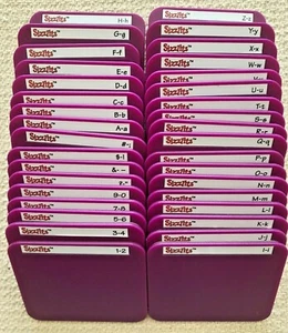 Sizzlits Alphabet Numbers & Symbols 35 Dies(Purple Set)Script Font (C23) - Picture 1 of 11