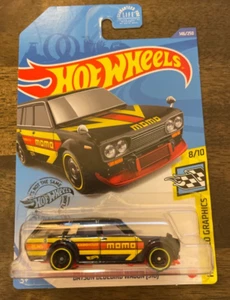 Hot Wheels Datsun Bluebird Wagon (510) #146 HW '20 velocità grafica 8/10 VHTF! - Foto 1 di 1