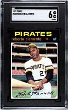 1971 Topps #630 ROBERTO CLEMENTE HOF Pittsburgh Pirates  SGC 6 EX/NM  **NICE**