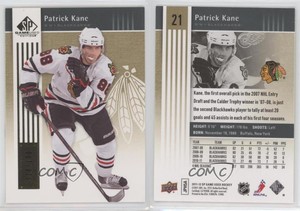 2011-12 SP Game Used Edition Gold /100 Patrick Kane #21