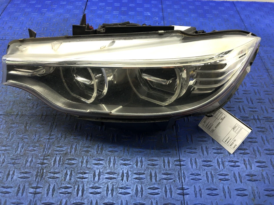 BMW M4 2015 2016 2017 DELANTERO IZQUIERDO ADAPTABLE LED FARO LÁMPARA *PESTAÑAS ROTAS* OEM Foto 1 de 4