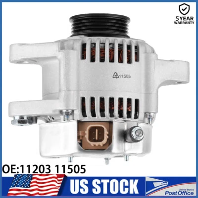 For Toyota Yaris 1.5L 2006 2007-2015 80Amp Alternator 11203 11505 27060-21150 - Изображение 1 из 4