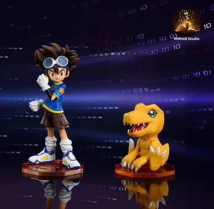 Pantaloni MIMAN Studio Digimon Yagami Taichi Agumon marroni - Foto 1 di 2