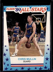 1989 Fleer Chris Mullin #9 Stickers - Imagen 1 de 2