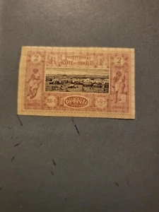 Estampillas Somalia Coast Scott #7 con bisagras - Imagen 1 de 1