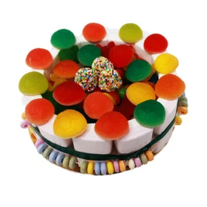 Gummy Fruta Pastel De Cumpleaños Happy Birthday Para Fan Del Fútbol 550g - Imagen 1 de 1