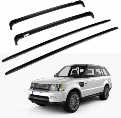 4Pcs Fit for Land Rover Range Rover 2002-2012 Roof Rail Rack Cross Bar Crossbars - Image 1 of 4