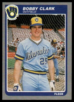 1985 Fleer #578 Bobby Clark - Image 1 of 2