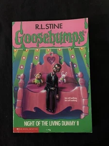 Goosebumps #31 NIGHT OF THE LIVING DUMMY II R.L. Stine - 1995 U.S.A. EDITION - Picture 1 of 5