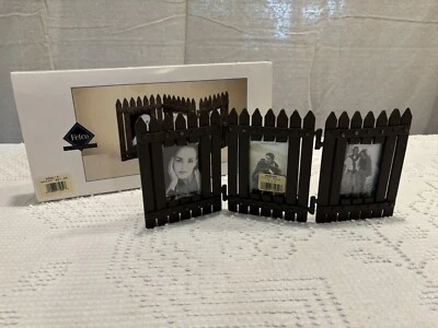 Nuevo en caja Marco de escritorio cerca de piquete triple de metal Fetco 3 fotos Kohl’s Foto 1 de 4