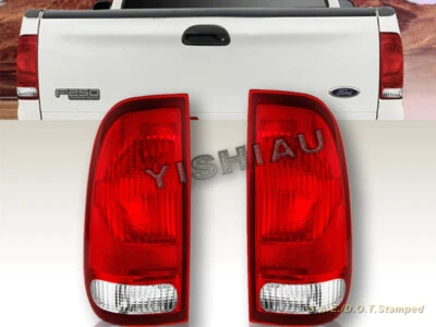 97 98 99-03 Ford F150 F-150 1999-2007 F-250 F-350 Tail Lights 2001 2002 F-250 - Image 1 of 2