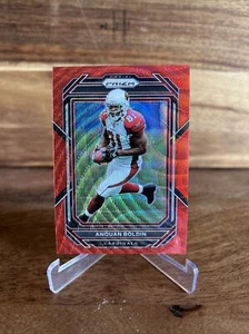 2022 Panini Prizm Anquan Boldin Red Wave Prizm /149 #10 Arizona Cardinals - Bild 1 von 4
