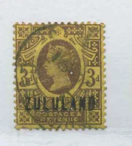Zululand QV 1888 Jubilee 3d used - Picture 1 of 1