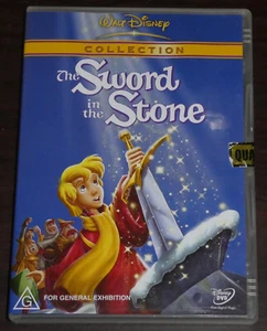 DVD. The Sword in the Stone. Walt Disney. Region 4 - Picture 1 of 3