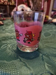 Vintage Retro Spuds Cartoon Trinkglas Becher mit Deckel - Bild 1 von 9