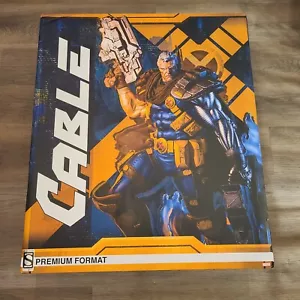 BOX ONLY Cable Sideshow Premium Marvel Statue Display Man Cave Comic Store  - Picture 1 of 10
