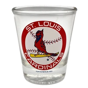 1993 St. Louis Cardinals Shot Glass Classic Logo 2.25 inches tall - Picture 1 of 5