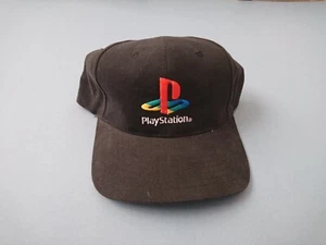 Vintage SONY PLAYSTATION 90s BASEBALL CAP MÜTZE Velcrow Strapback "ORIGINAL LOGO" - Bild 1 von 7