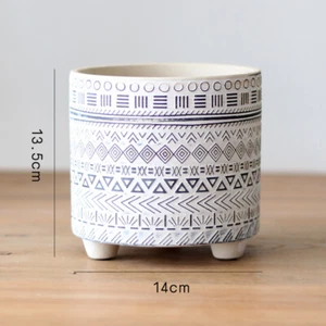 Plant Garden Balcony Flowerpot Multi Pattern Multi Size Quality Modern Aesthetic - Picture 1 of 11