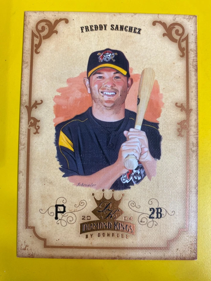D52008  2004 Diamond Kings Bronze #133 Freddy Sanchez PIRATES #58/100 - Image 1 of 1