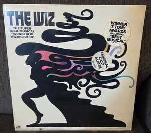 The Wiz Original Cast ATLANTIC 12" LP 33 RPM Sealed Old Stock Hype Stickers Oz - Picture 1 of 2