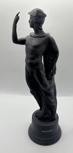 Wedgwood Black Basalt Mercury Figurine - Picture 1 of 11