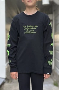 Neighborhood Bap A Bathing Ape  Japan Collab Long Sleeve Shirt Gently Used Small - Picture 1 of 16