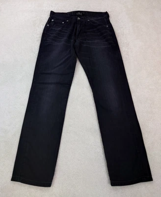 Lucky Brand 221 Original Straight Faded Black Denim Jeans Men's 30x30 - Image 1 of 4