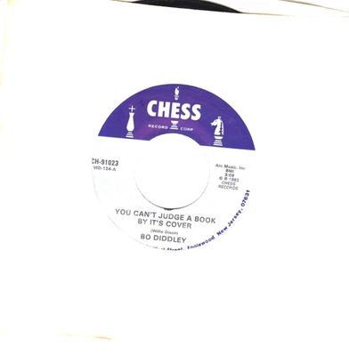 BO DIDDLEY:  You Can't Judge Book.... / DAVE "BABY" CORTEZ: Rinky Dink , 45 9430 - Image 1 of 3