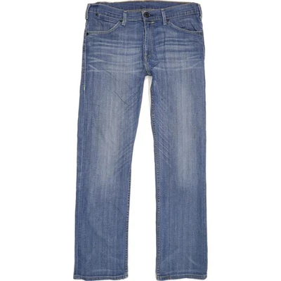 Levi's 506 Men Blue Straight Regular Stretch Jeans W33 L33 (77638) - Image 1 of 4