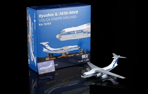 1:200 SQ Wings Russia Volga-Dnepr Airlines IL-76 RA-76503 Diecast Aircraft Model - Picture 1 of 11