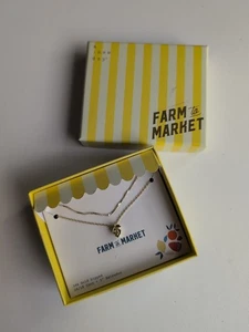 A NEW DAY FARM to Market Zitrone 16/18" HALSKETTE NEU IM KARTON - Bild 1 von 2