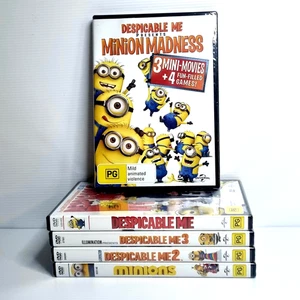Despicable Me 1 2 3 Minion Madness   Bundle + Bonus 4 Fun Games New Sealed Pal - Bild 1 von 7