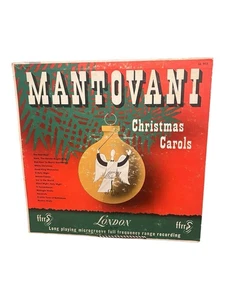 Mantovani Christmas Carols LP London 1st 1954 UK Press Mono 50s - Picture 1 of 4