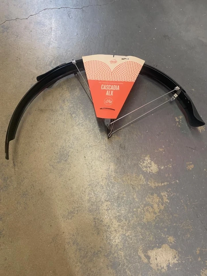 Guardabarros Planet Bike CASCADIA ALX Negro Aluminio Cobertura Completa 27.5 650B MTB Foto 1 de 2