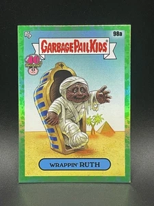 Garbage Pail Kids 40th Anniversary - Booger GREEN - Wrappin' Ruth #98a - Picture 1 of 2