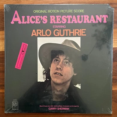 Arlo Guthrie Alice's Restaurant 1969 United Artists Records UAS 5195 SEALED - Image 1 of 3