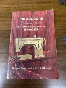 Singer 237 Sewing Machine Instructions Manual Full Color - Picture 1 of 5