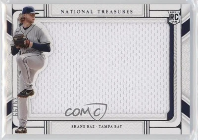 2022 Panini National Treasures Rookie Silhouettes /99 Shane Baz #RS-SB RC - Image 1 of 2