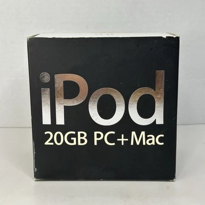 Apple iPod 4th Gen 20GB A1059 Click Wheel Boxed + Accessories Works - Image 1 of 4