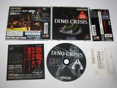 Dino Crisis 1 (Japanese) Playstation PS1 Japan import +obi reg card US Seller - Image 1 of 4