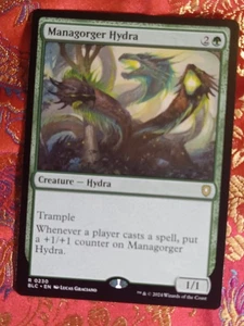 Managorger Hydra Bloomburrow Commander Magic The Gathering MTG card - Picture 1 of 1