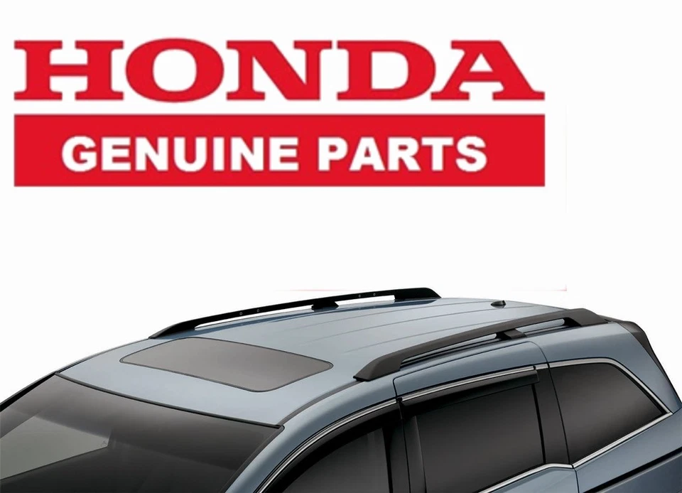 11 - 17 HONDA ODYSSEY LEFT + RIGHT BLACK ROOF RAILS OEM BRAND NEW - Image 1 of 1