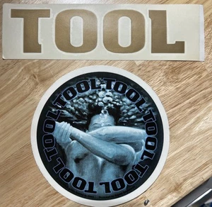 Lot Of 2 1997 1998 Vintage Tool Band Decal Sticker Rare - Picture 1 of 7
