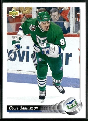 1992-93 Upper Deck #293 Geoff Sanderson - Image 1 of 2