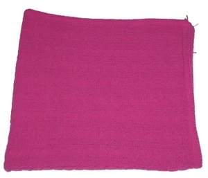 DEFECTOS Tiddliwinks Rosa Bebé Manta Chenilla Cable Tejido Cuerda Seguridad - Imagen 1 de 3