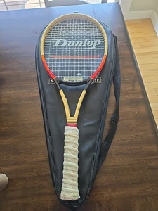 Dunlop Maxply McEnroe, 4 4 1/4 Very Good Condition See Pics With Case - Picture 1 of 15