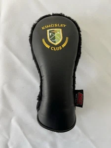 Kingsley Club Hybrid Headcover ~ Black In Color ~ One Of Top Clubs In Michigan - Picture 1 of 4