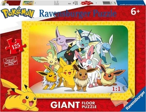 NEW Ravensburger 125 Pieces Jigsaw GIANT Floor Puzzle 6+ Ages Pokemon - Picture 1 of 1