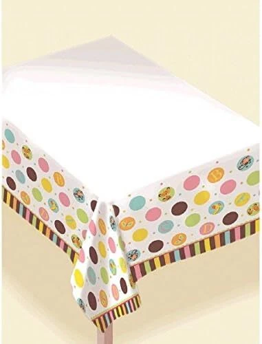 Fisher Price ABC Toy Cute Kids Baby Shower Decoration Plastic Tablecover - Image 1 of 1